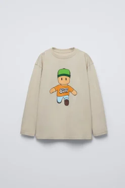 Niños ZARA 6 - 14 Años·Camisetas<CAMISETA STUMBLE GUYS ™