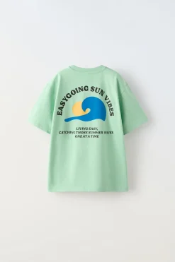 Niños ZARA 6 - 14 Años·Camisetas<CAMISETA SUN VIBES