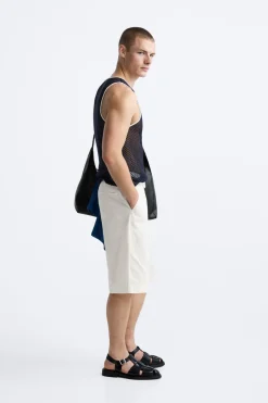 New CAMISETA TANK CONTRASTE Hombre Camisetas