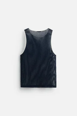 New CAMISETA TANK CONTRASTE Hombre Camisetas