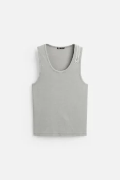 Outlet CAMISETA TANK CREMALLERA Hombre Camisetas