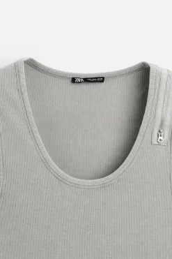 Outlet CAMISETA TANK CREMALLERA Hombre Camisetas