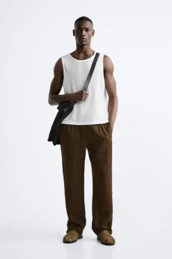 Fashion CAMISETA TANK ESTRUCTURA Hombre Camisetas