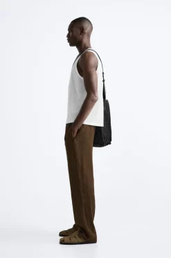 Fashion CAMISETA TANK ESTRUCTURA Hombre Camisetas