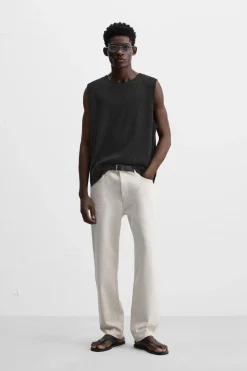 Best CAMISETA TANK ESTRUCTURA Hombre Camisetas