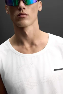 Fashion CAMISETA TANK JACQUARD MONTAÑAS Hombre Camisetas