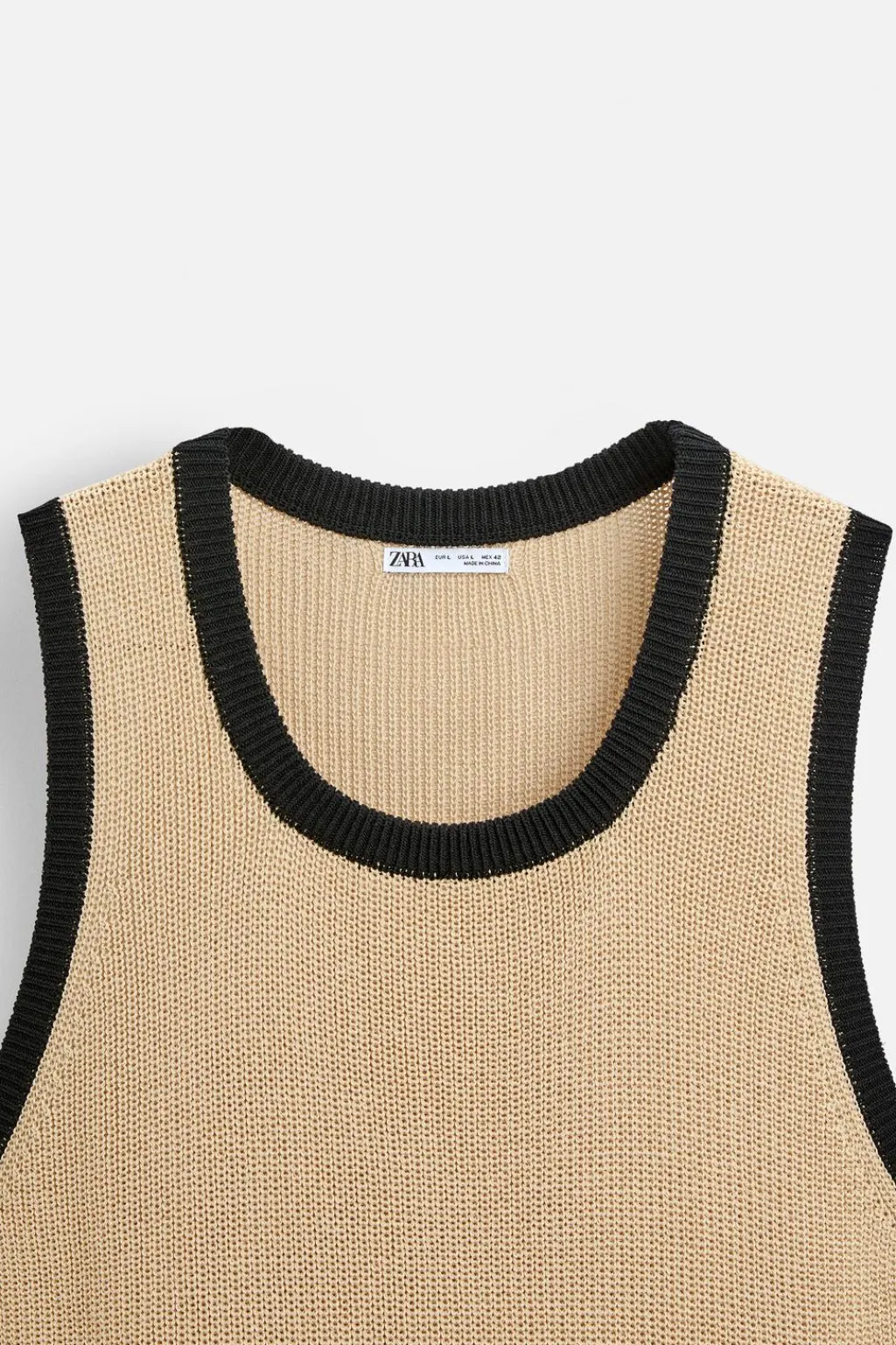 Sale CAMISETA TANK PUNTO CONTRASTE Hombre Camisetas