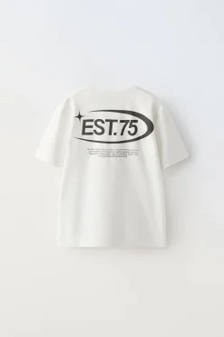 Niños ZARA 6 - 14 Años·Camisetas<CAMISETA TEXTO