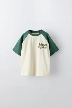 Niños ZARA 1½ - 6 Años·Camisetas|1½ - 6 Años·Camisetas<CAMISETA TEXTO