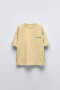 Niños ZARA 6 - 14 Años·Camisetas<CAMISETA TEXTO