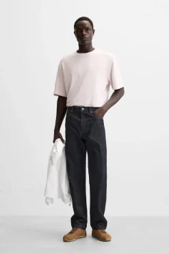 Best CAMISETA TEXTO BORDADO Hombre Camisetas