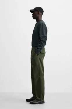 Fashion CAMISETA TEXTO BORDADO Hombre Camisetas