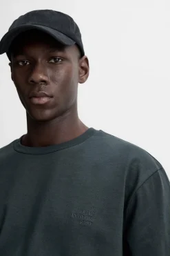 Fashion CAMISETA TEXTO BORDADO Hombre Camisetas