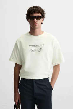 Best CAMISETA TEXTO COMBINADO Hombre Camisetas