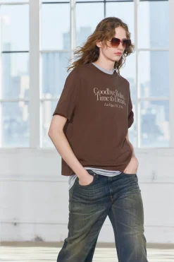 Hot CAMISETA TEXTO DELANTERO Mujer Tops / Bodies