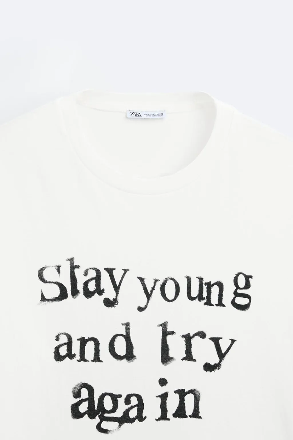 Sale CAMISETA TEXTO ESTAMPADO Hombre Camisetas