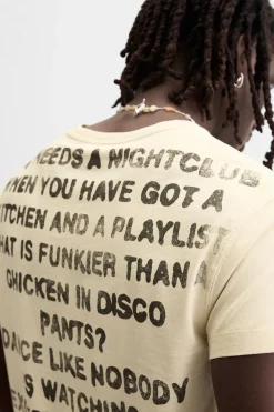 Fashion CAMISETA TEXTO ESTAMPADO Hombre Camisetas