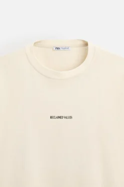 Discount CAMISETA TEXTO ESTAMPADO Hombre Camisetas