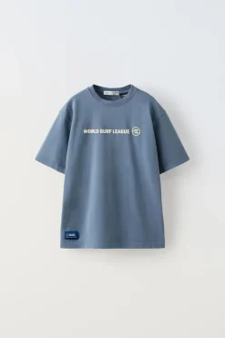 Niños ZARA 6 - 14 Años·Camisetas<CAMISETA TEXTO ETIQUETA WSL™
