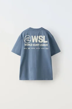 Niños ZARA 6 - 14 Años·Camisetas<CAMISETA TEXTO ETIQUETA WSL™