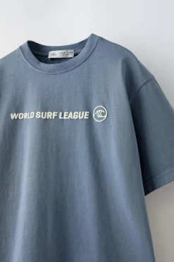 Niños ZARA 6 - 14 Años·Camisetas<CAMISETA TEXTO ETIQUETA WSL™