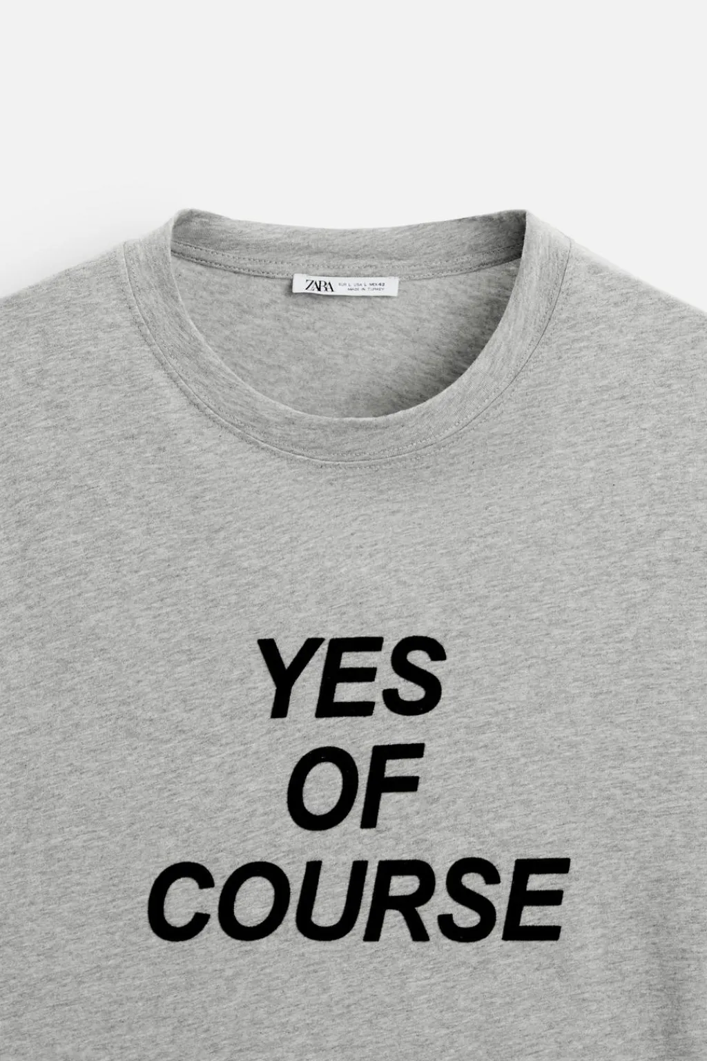 Sale CAMISETA TEXTO TEXTURA Hombre Camisetas