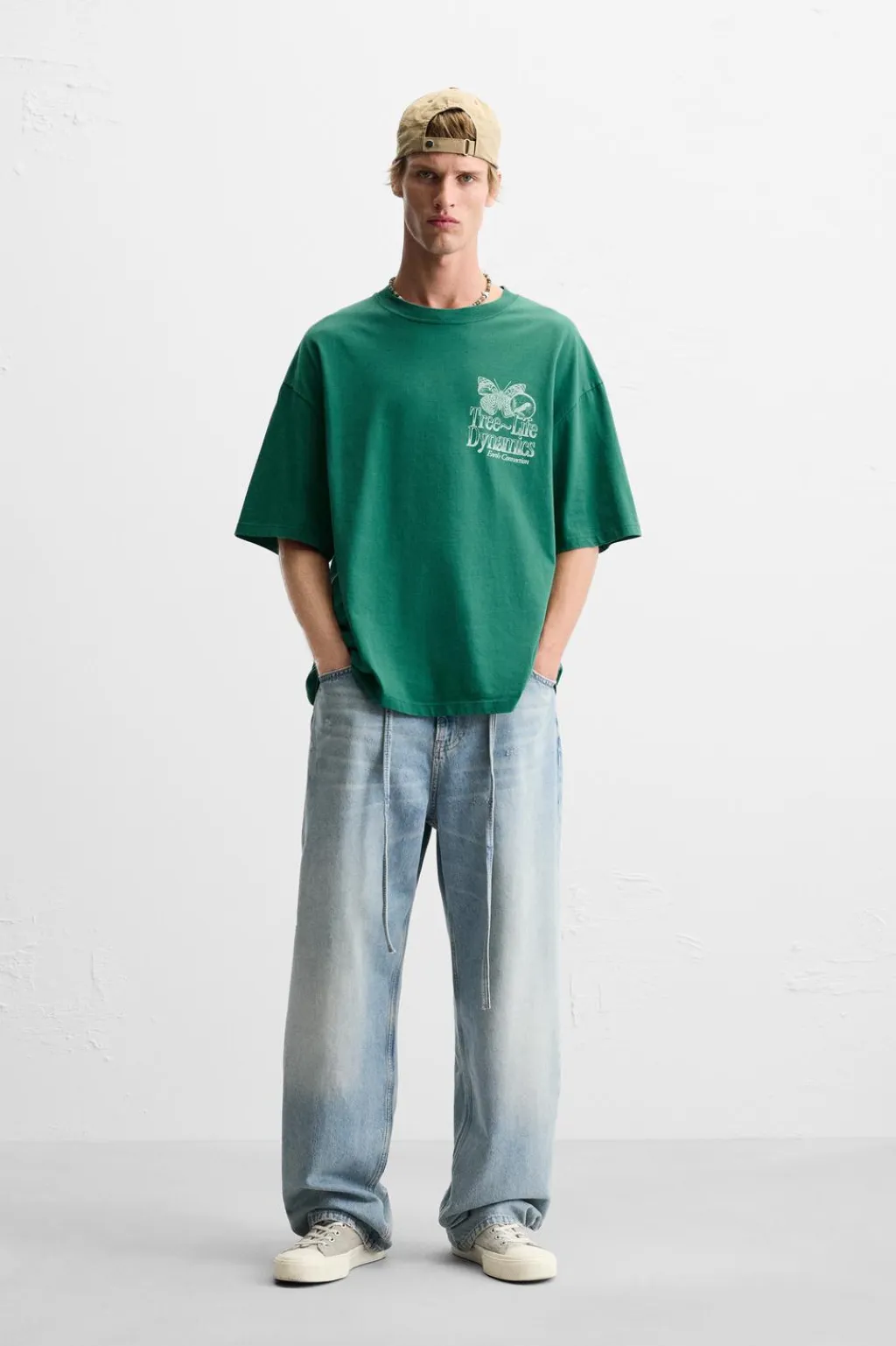 Sale CAMISETA TEXTOS COMBINADOS Hombre Camisetas