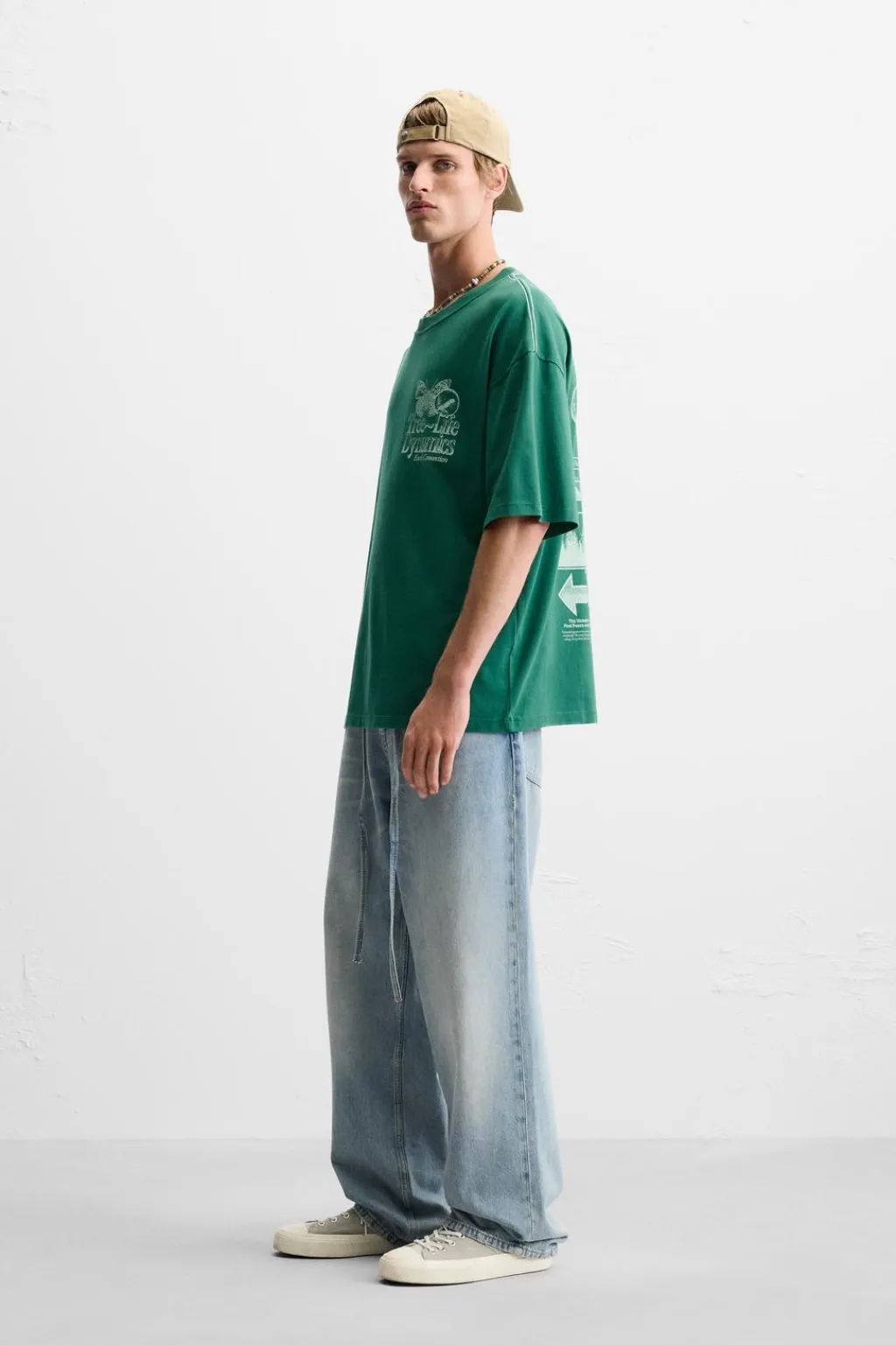 Sale CAMISETA TEXTOS COMBINADOS Hombre Camisetas