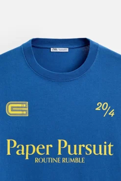 New CAMISETA TEXTOS ESTAMPADOS Hombre Camisetas