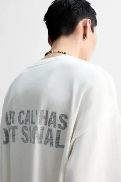 Outlet CAMISETA TEXTOS ESTAMPADOS Hombre Camisetas