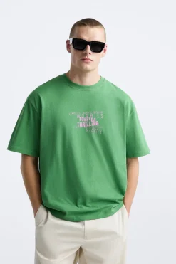 Best CAMISETA TEXTOS GRAFFITI Hombre Camisetas