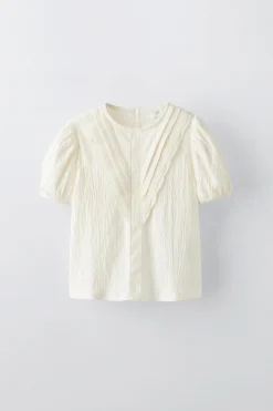 Niños ZARA 6 - 14 Años·Camisetas<CAMISETA TEXTURA ENTREDOS