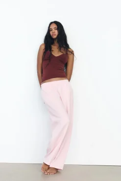 Hot CAMISETA TIRANTES COSTURAS Mujer Tops / Bodies