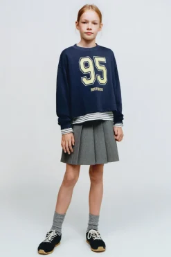 Niños ZARA 6 - 14 Años·Camisetas<CAMISETA VARSITY TEXTO