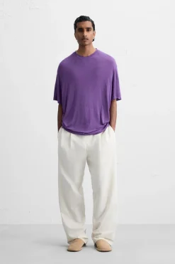 Discount CAMISETA VISCOSA - LINO Hombre Camisetas