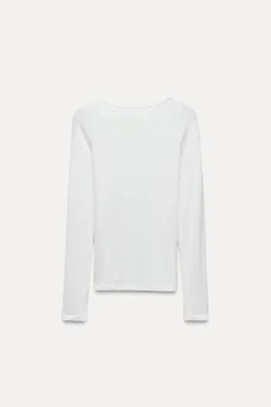 Clearance CAMISETA VISCOSA MANGA LARGA Mujer Camisetas