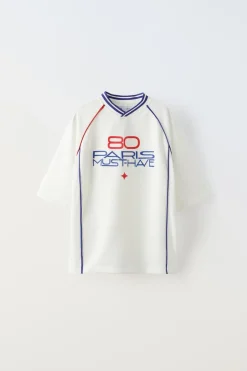 Niños ZARA 6 - 14 Años·Camisetas<CAMISETA VIVOS PARIS