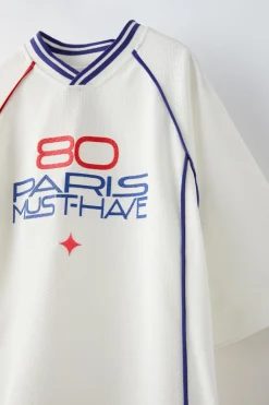 Niños ZARA 6 - 14 Años·Camisetas<CAMISETA VIVOS PARIS