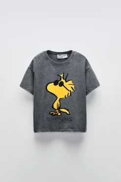 Niños ZARA 6 - 14 Años·Camisetas|6 - 14 Años·Camisetas<CAMISETA WOODSTOCK STRAS