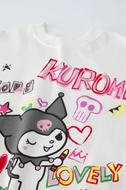 Niños ZARA 6 - 14 Años·Camisetas<CAMSETA GRAFFITI KUROMI © SANRIO