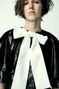 Clearance CAPA TERCIOPELO LAZO Mujer Chaquetas / Cazadoras