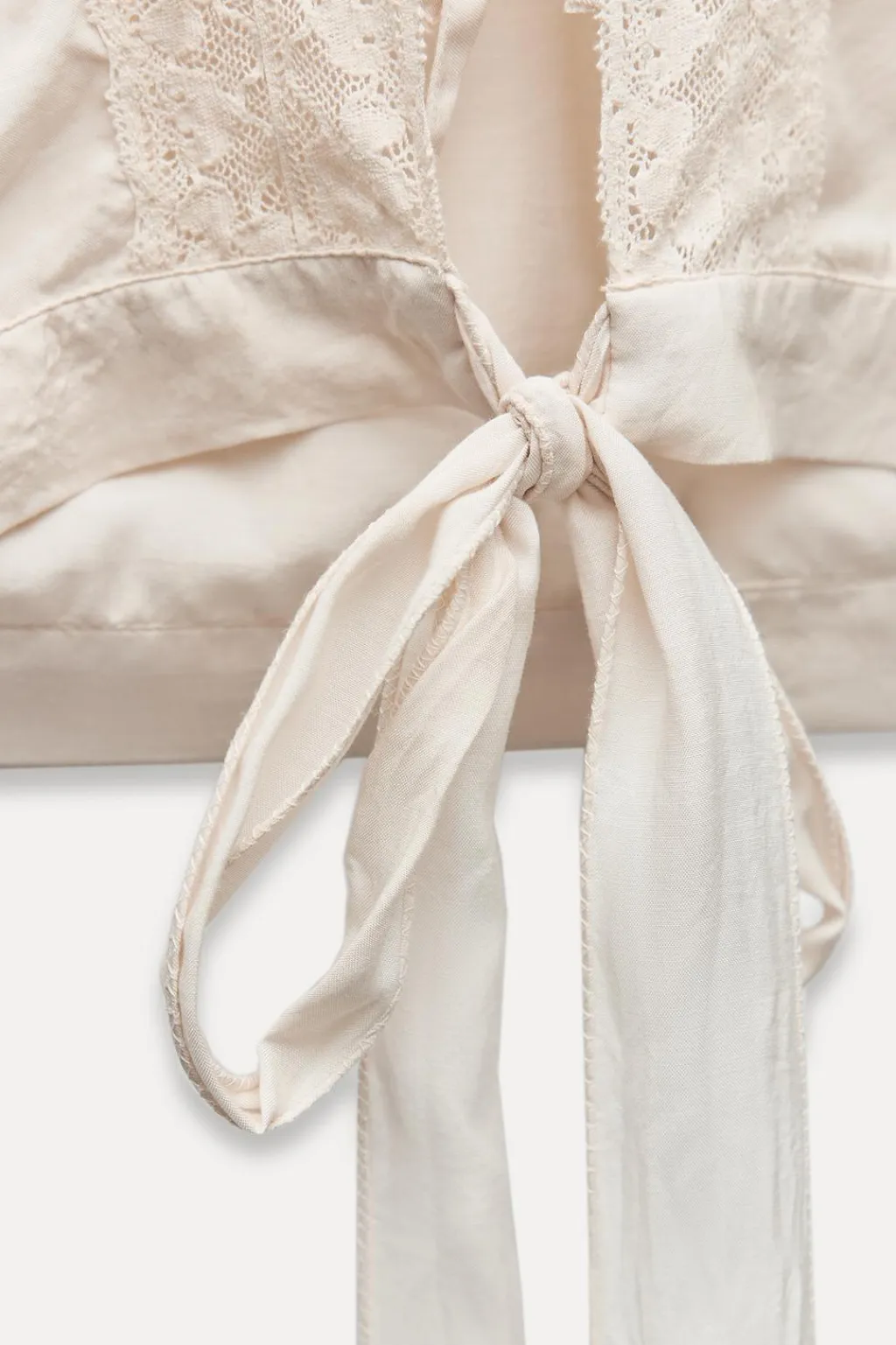 Clearance CAPA VOLANTES ENCAJE Mujer Tops / Bodies