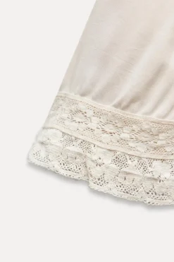 Clearance CAPA VOLANTES ENCAJE Mujer Tops / Bodies