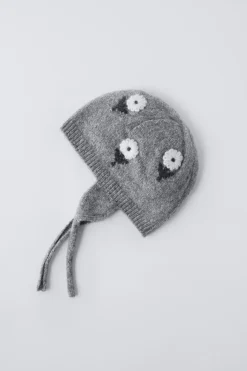 Niños ZARA 1½ - 6 Años·Accesorios|Accesorios / Zapatos / 0 - 14 Años<CAPOTA PUNTO FLORES BORDADAS