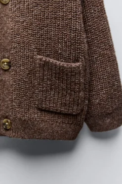 Niños ZARA 1½ - 6 Años·Punto|1½ - 6 Años·Punto<CARDIGAN PUNTO BOLSILLOS