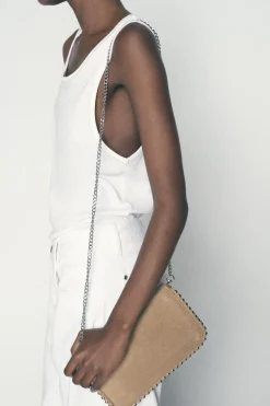 Best CARTERA BANDOLERA SERRAJE TACHAS Mujer Bolsos