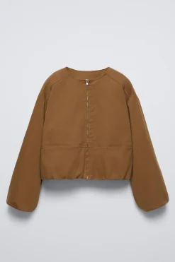 Niños ZARA 6 - 14 Años·Abrigos|6 - 14 Años·Total Look<CAZADORA ABULLONADA