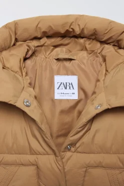 Niños ZARA 0 - 6 Meses·Sacos / Buzos|6 - 18 Meses·Abrigos / Buzos<CAZADORA ACOLCHADA