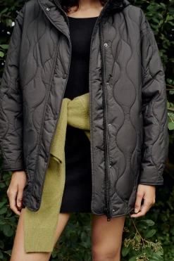 Clearance CAZADORA ACOLCHADA CAPUCHA Mujer Chaquetas / Cazadoras