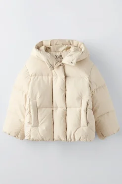 Niños ZARA 6 - 14 Años·Abrigos|6 - 14 Años·Abrigos<CAZADORA ACOLCHADA CAPUCHA